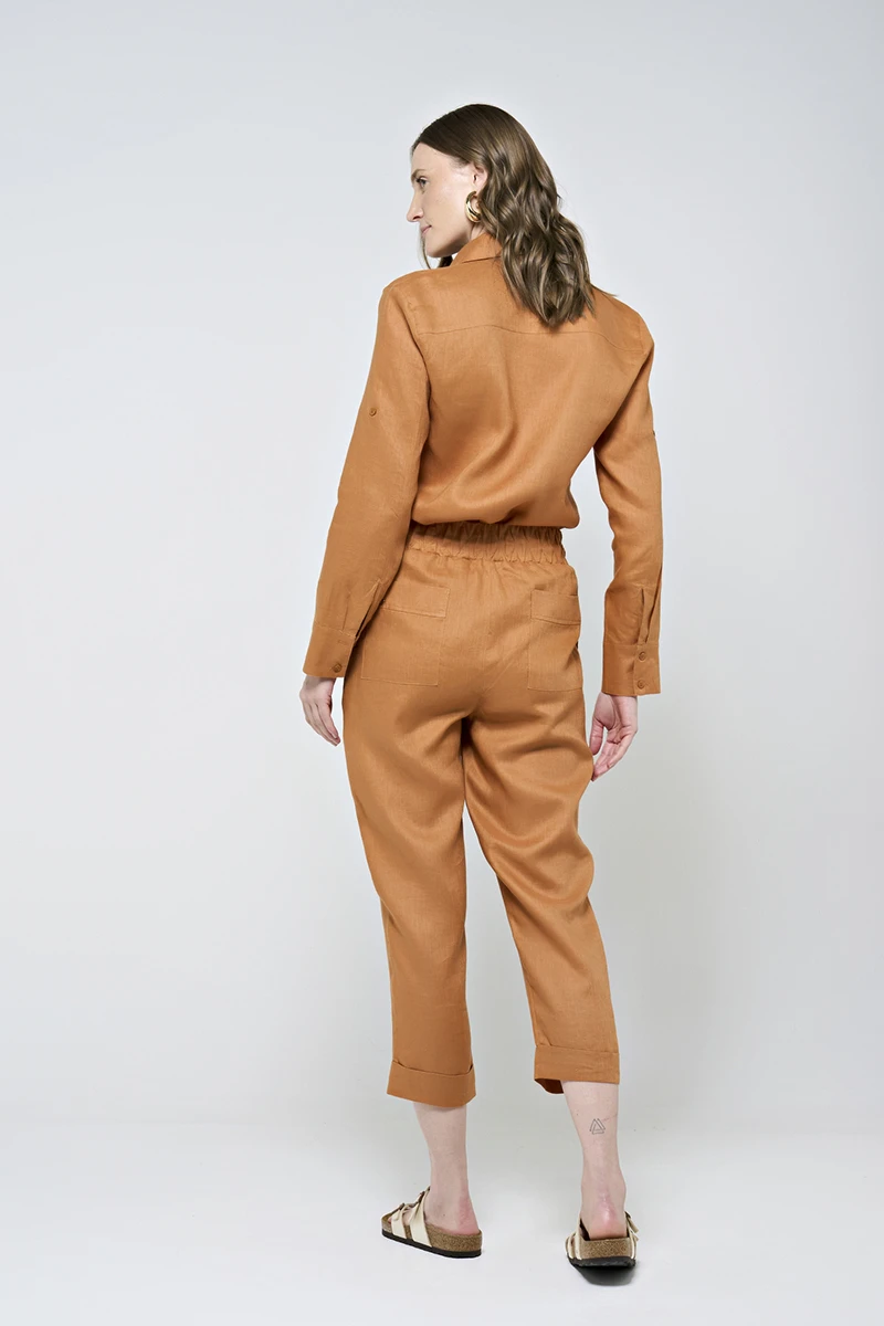 Hidrogênio - CARROT POLIANA PANTS 100% GUARANA LINEN - 19886573 Hidrogênio - CARROT POLIANA PANTS 100% GUARANA LINEN - 19886573