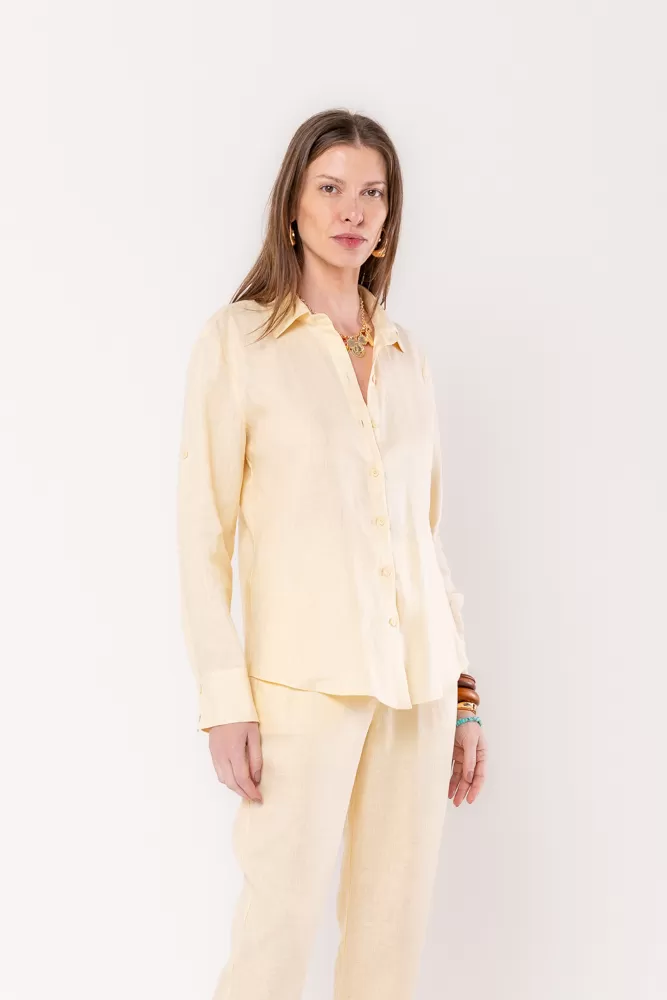Hidrogênio - 100% TERRA LINEN SHIRT - 19875332 Hidrogênio - 100% TERRA LINEN SHIRT - 19875332