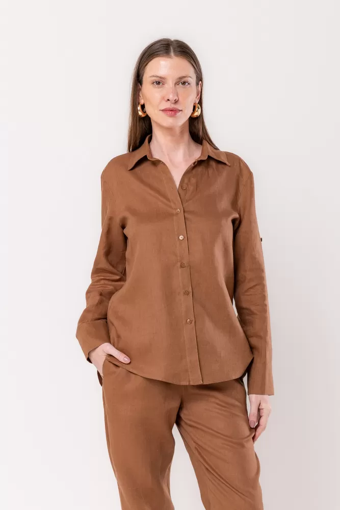 Hidrogênio - 100% BEAR LINEN SHIRT - 19875585 Hidrogênio - 100% BEAR LINEN SHIRT - 19875585
