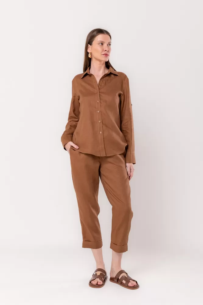 Hidrogênio - 100% BEAR LINEN SHIRT - 19875585 Hidrogênio - 100% BEAR LINEN SHIRT - 19875585