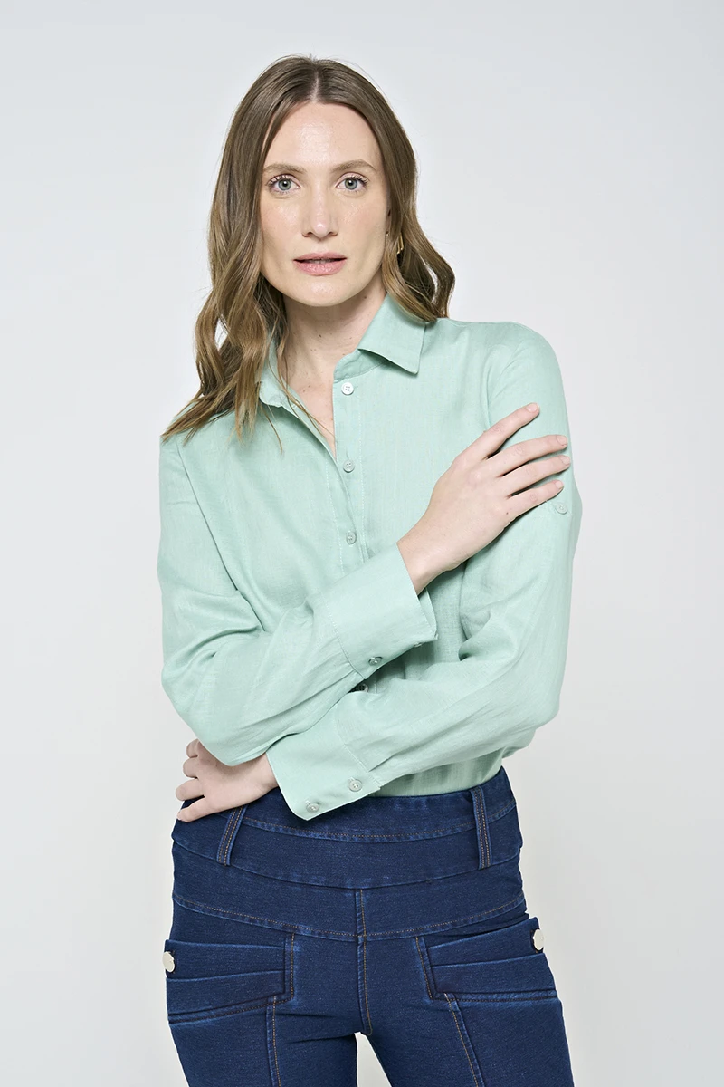Hidrogênio - 100% PEPPERMINT LINEN SHIRT - 19875583 Hidrogênio - 100% PEPPERMINT LINEN SHIRT - 19875583