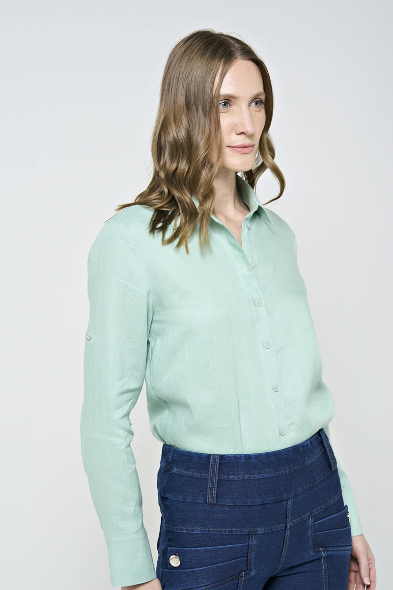 Hidrogênio - 100% PEPPERMINT LINEN SHIRT - 19875583 Hidrogênio - 100% PEPPERMINT LINEN SHIRT - 19875583