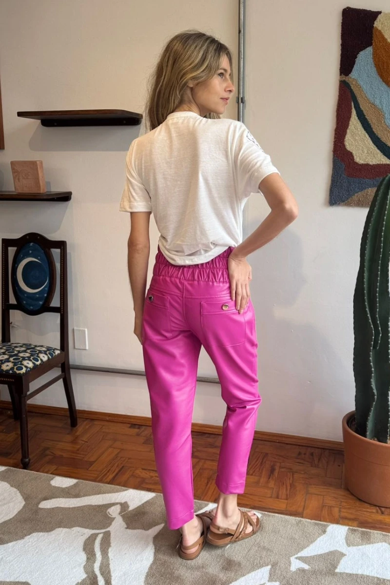 Hidrogênio - MORGANA PINK JOGGER PANTS - 19742026 Hidrogênio - MORGANA PINK JOGGER PANTS - 19742026
