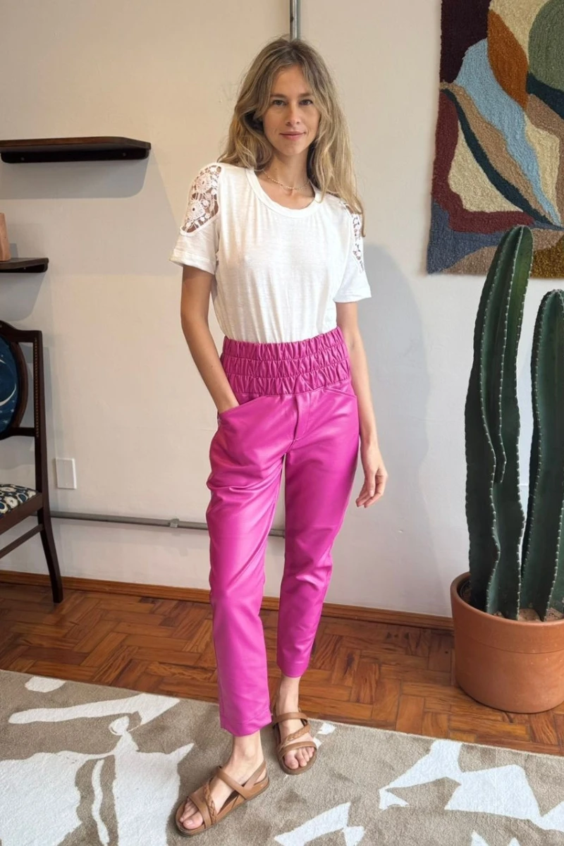 Hidrogênio - MORGANA PINK JOGGER PANTS - 19742026 Hidrogênio - MORGANA PINK JOGGER PANTS - 19742026
