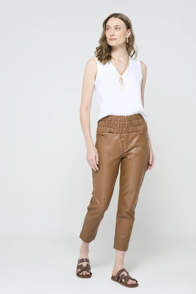 Hidrogênio - MORGANA BROWN JOGGER PANTS - 19742255 Hidrogênio - MORGANA BROWN JOGGER PANTS - 19742255