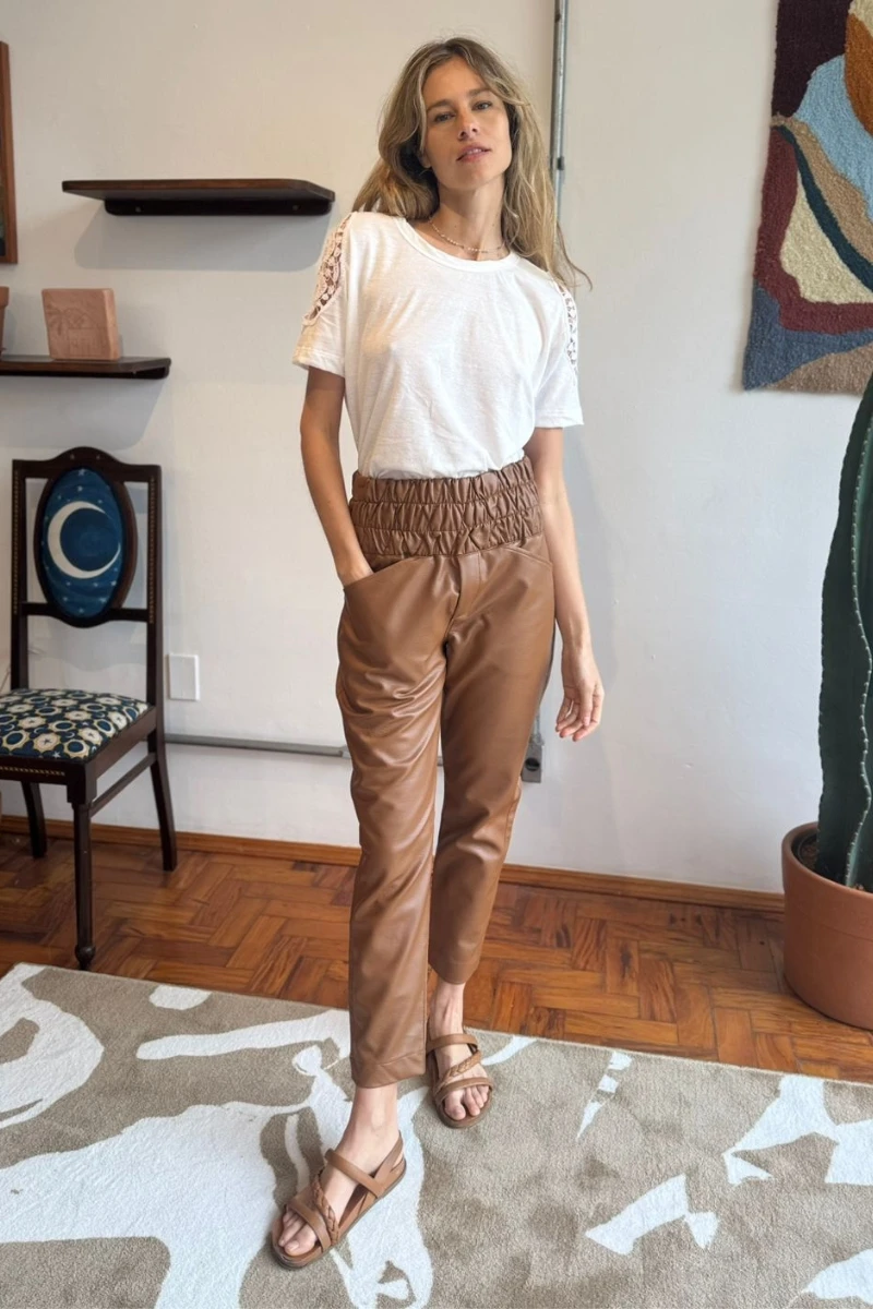 Hidrogênio - MORGANA BROWN JOGGER PANTS - 19742255 Hidrogênio - MORGANA BROWN JOGGER PANTS - 19742255