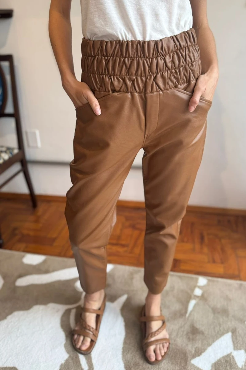 Hidrogênio - MORGANA BROWN JOGGER PANTS - 19742255 Hidrogênio - MORGANA BROWN JOGGER PANTS - 19742255
