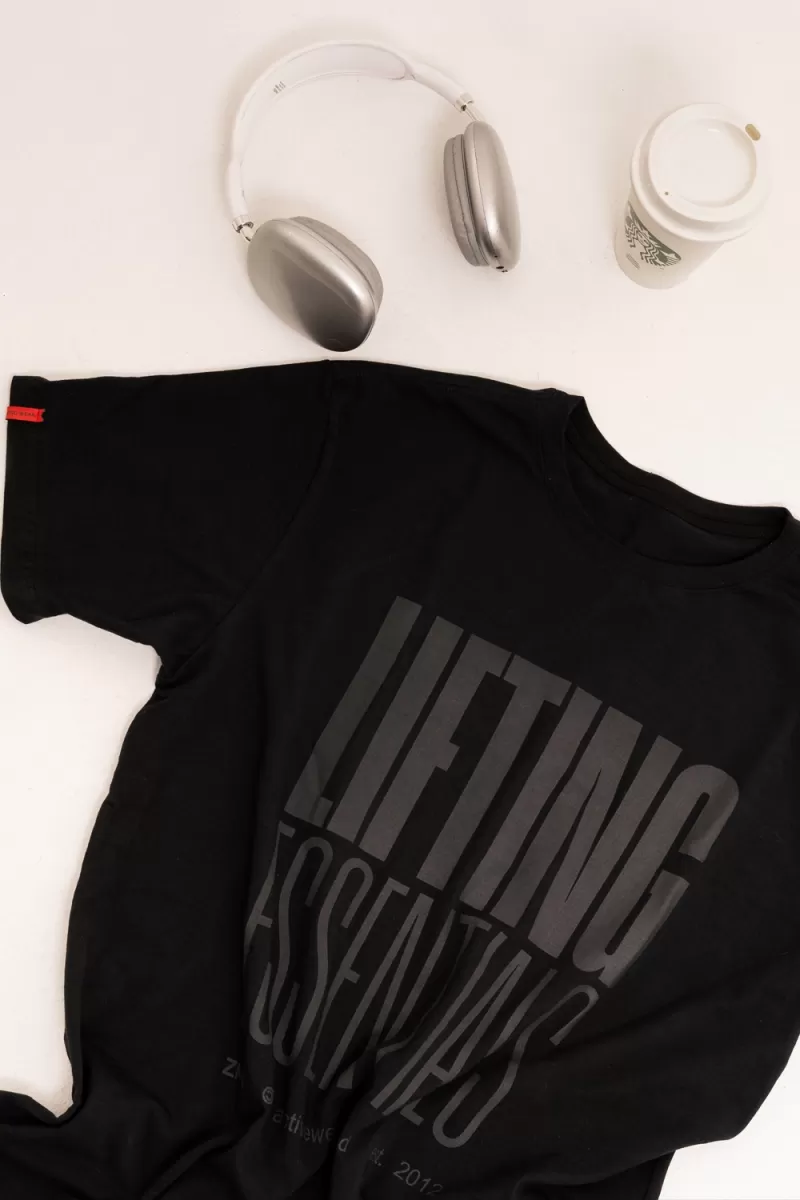 ZNG - Essential Black T-Shirt - BLU307