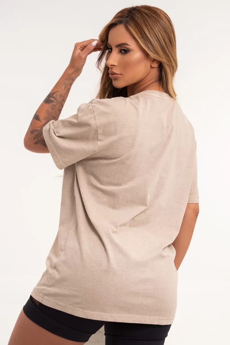 ZNG - ESSENTIAL CAMEL T-SHIRT - BLU309