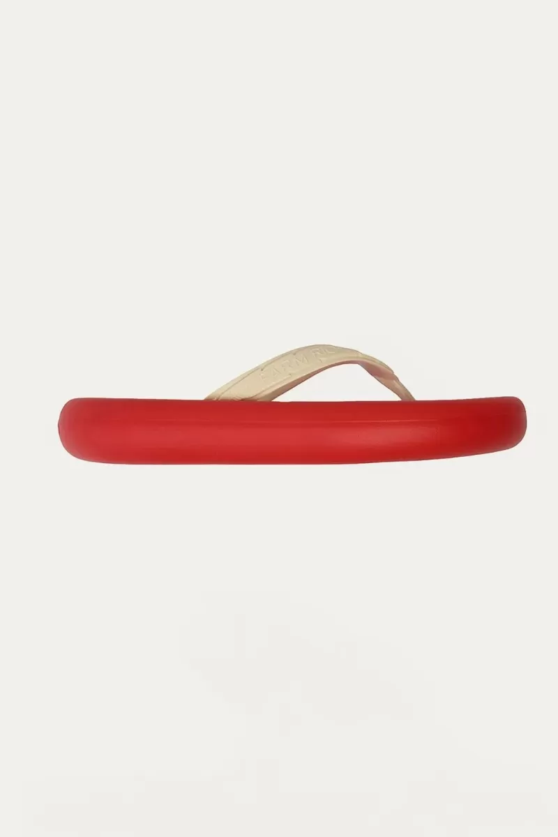 FARM - RED CANOE WATERMELON FLIP FLOPS - J1005800010019 FARM - RED CANOE WATERMELON FLIP FLOPS - J1005800010019