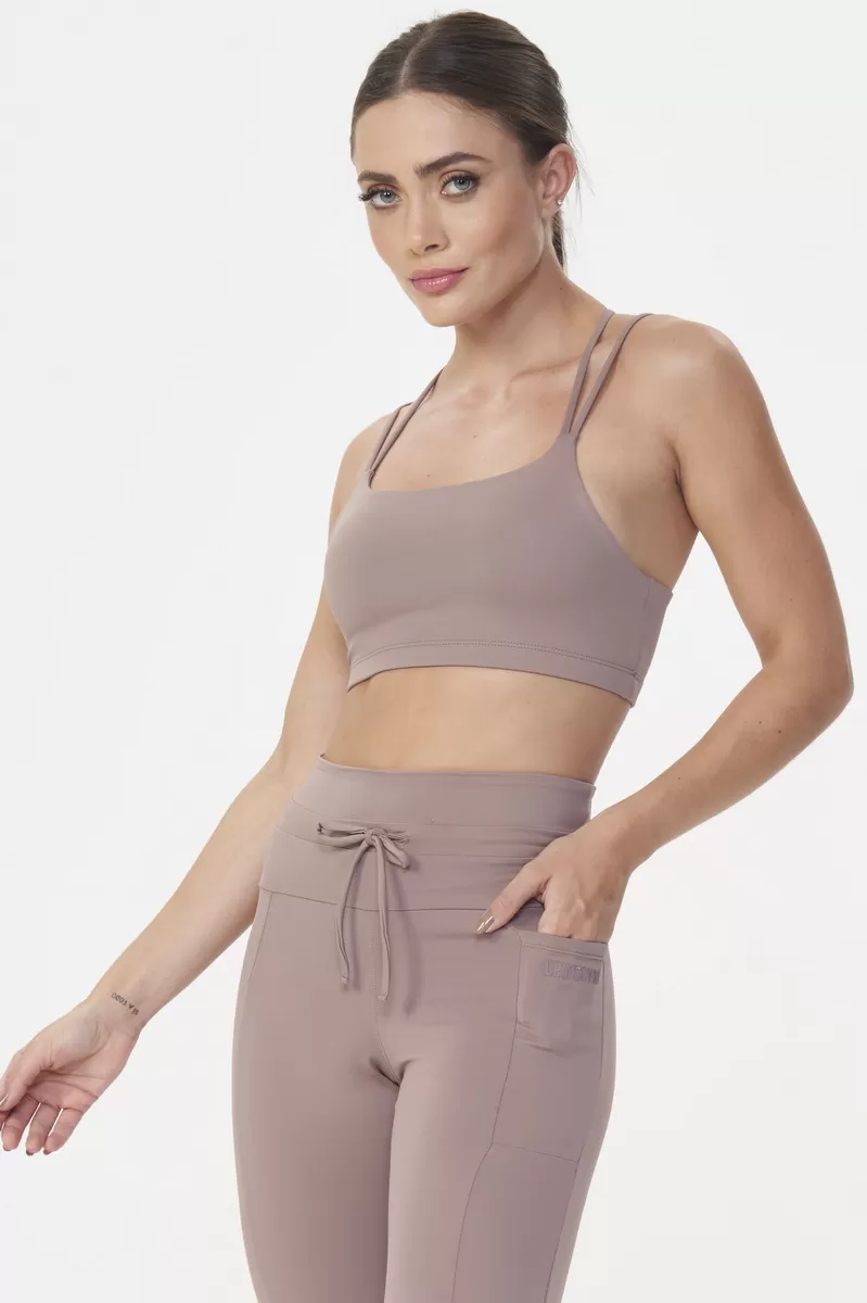 Lets Gym - Top Soft Balance Hazelnut - 2766AVL