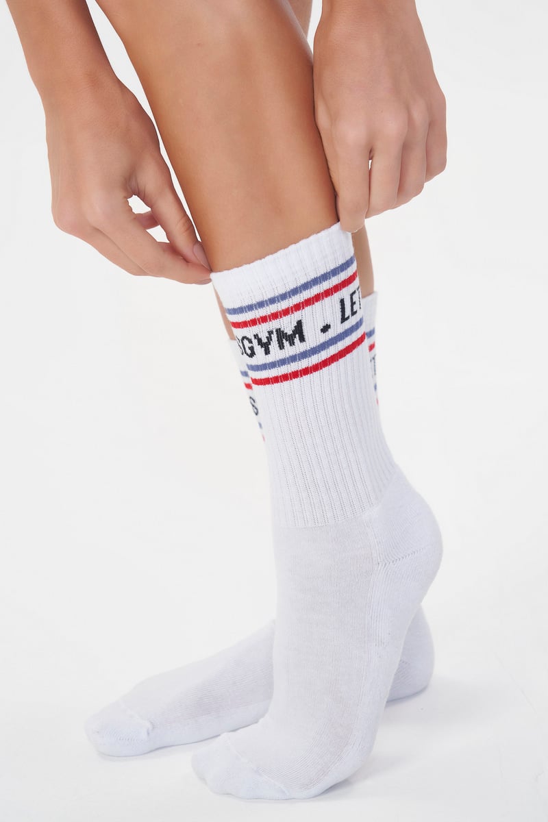 Lets Gym - Letsgym Array Socks - 2879BR