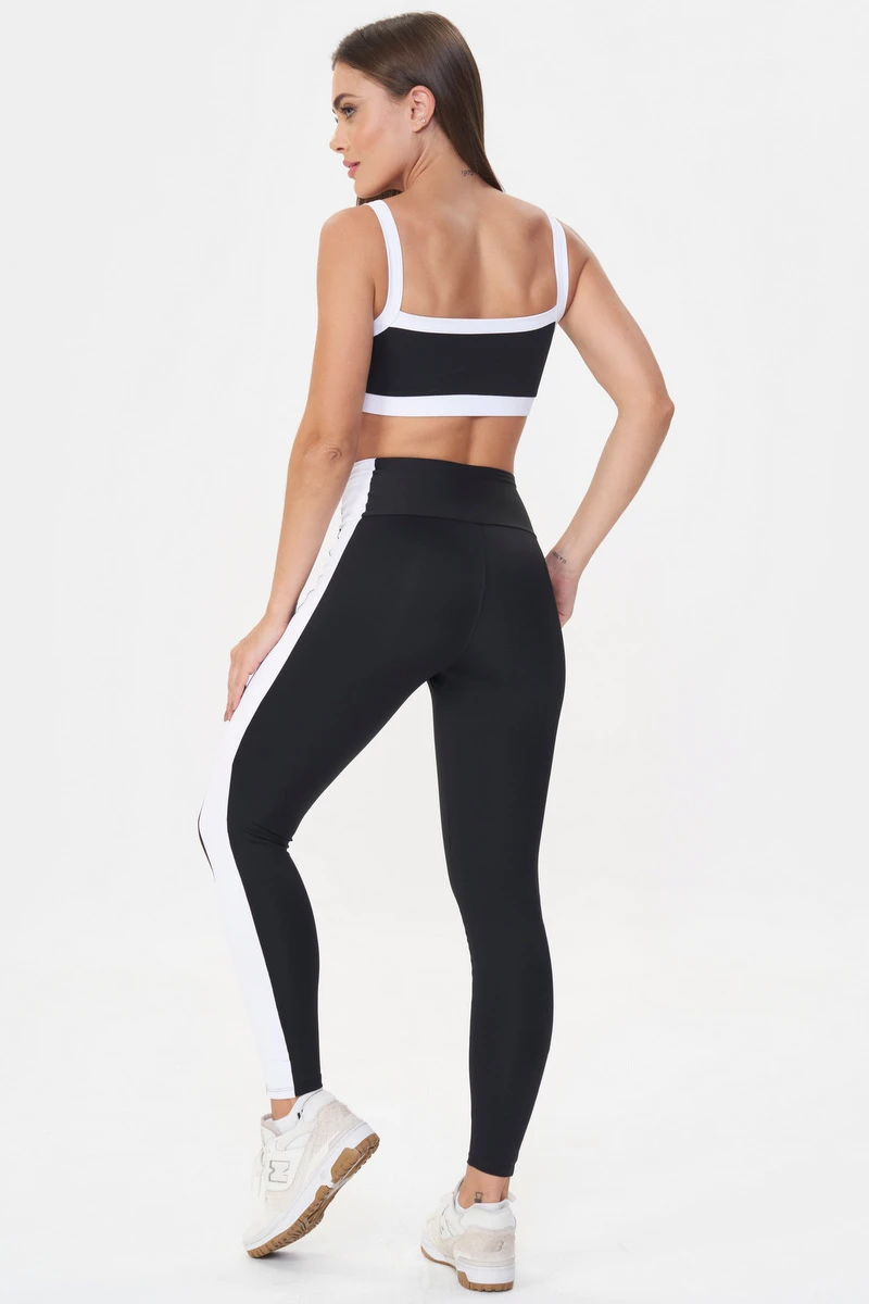 Lets Gym - Black Tuning Top - 2890PT