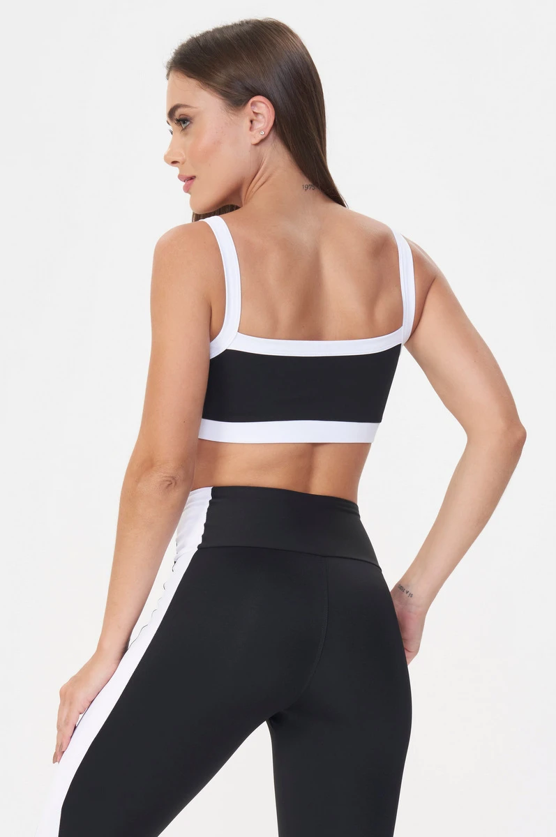 Lets Gym - Black Tuning Top - 2890PT