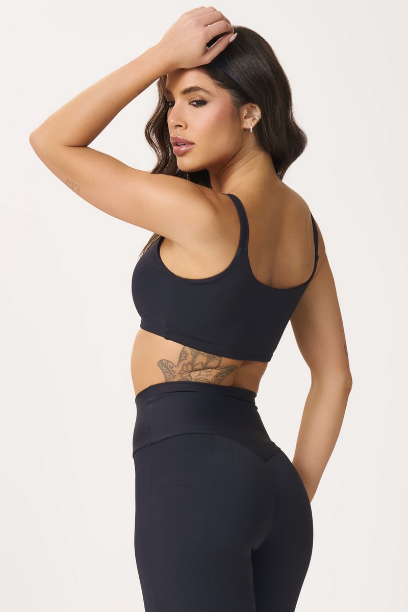 Lets Gym - Sports bra Basic Colors Black - 2906PT Lets Gym - Sports bra Basic Colors Black - 2906PT