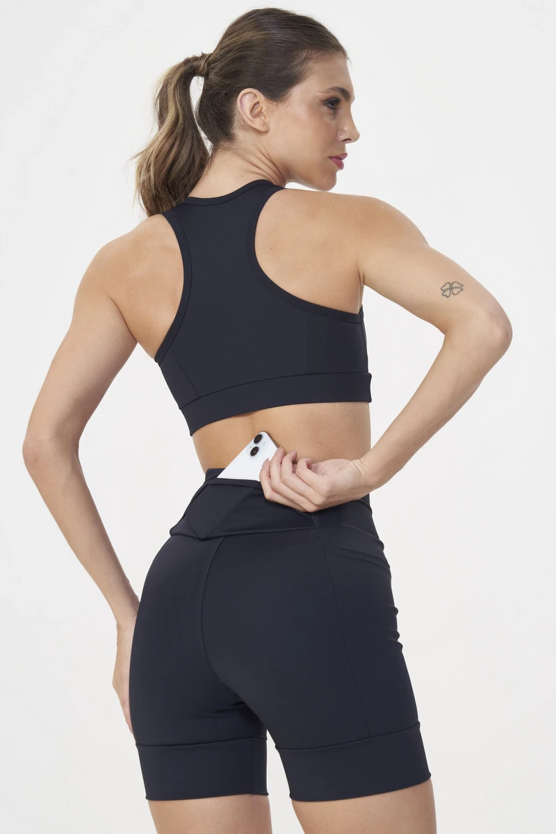 Lets Gym - Top Runner Basic Colors Black - 2912PT