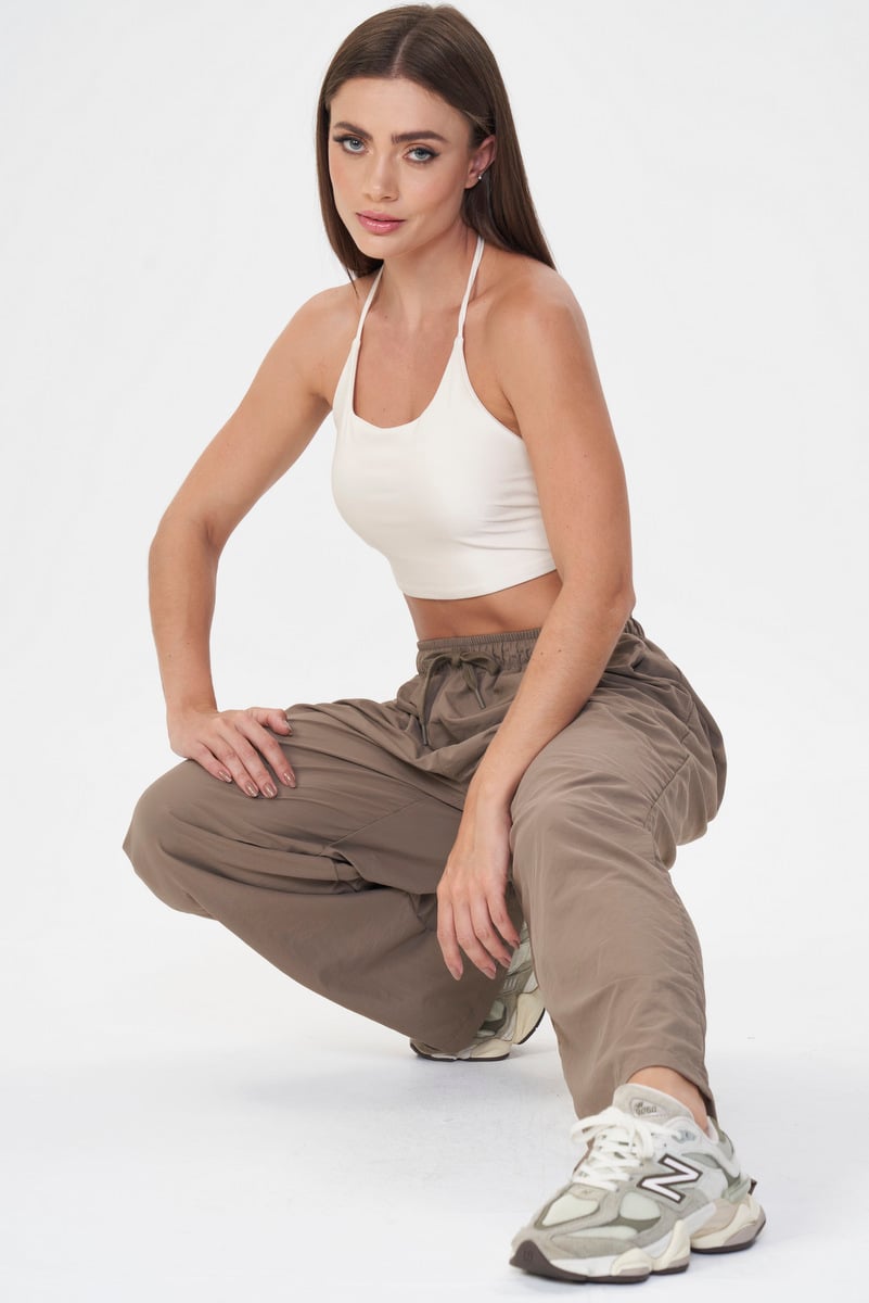 Lets Gym - Olive Brown Athleisure Pants - 2922OB Lets Gym - Olive Brown Athleisure Pants - 2922OB