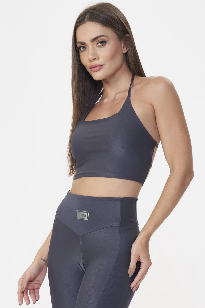 Lets Gym - Cropped Bright Graphite - 2928GF