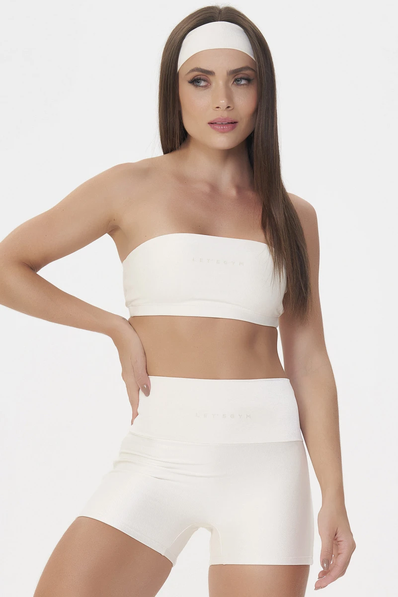 Lets Gym - Glow Rush Off-White Set - 2939OFW