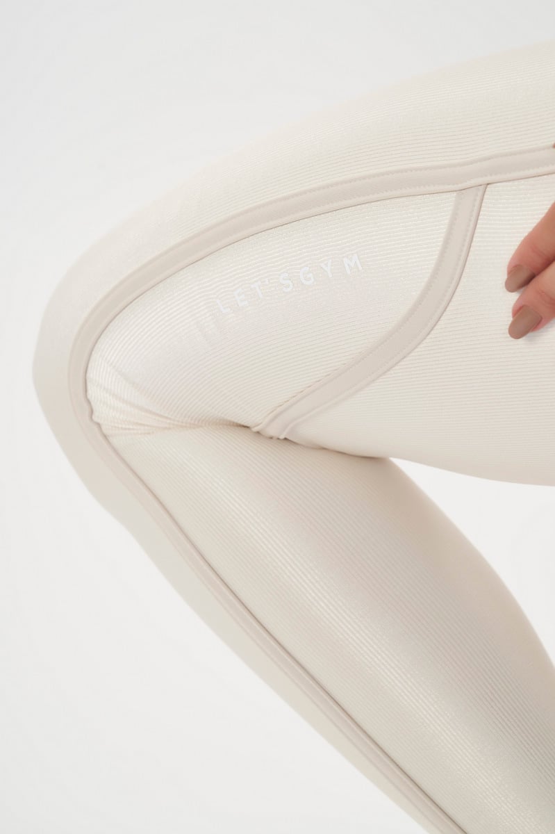 Lets Gym - Legging Harmony Off White - 2957OFW Lets Gym - Legging Harmony Off White - 2957OFW