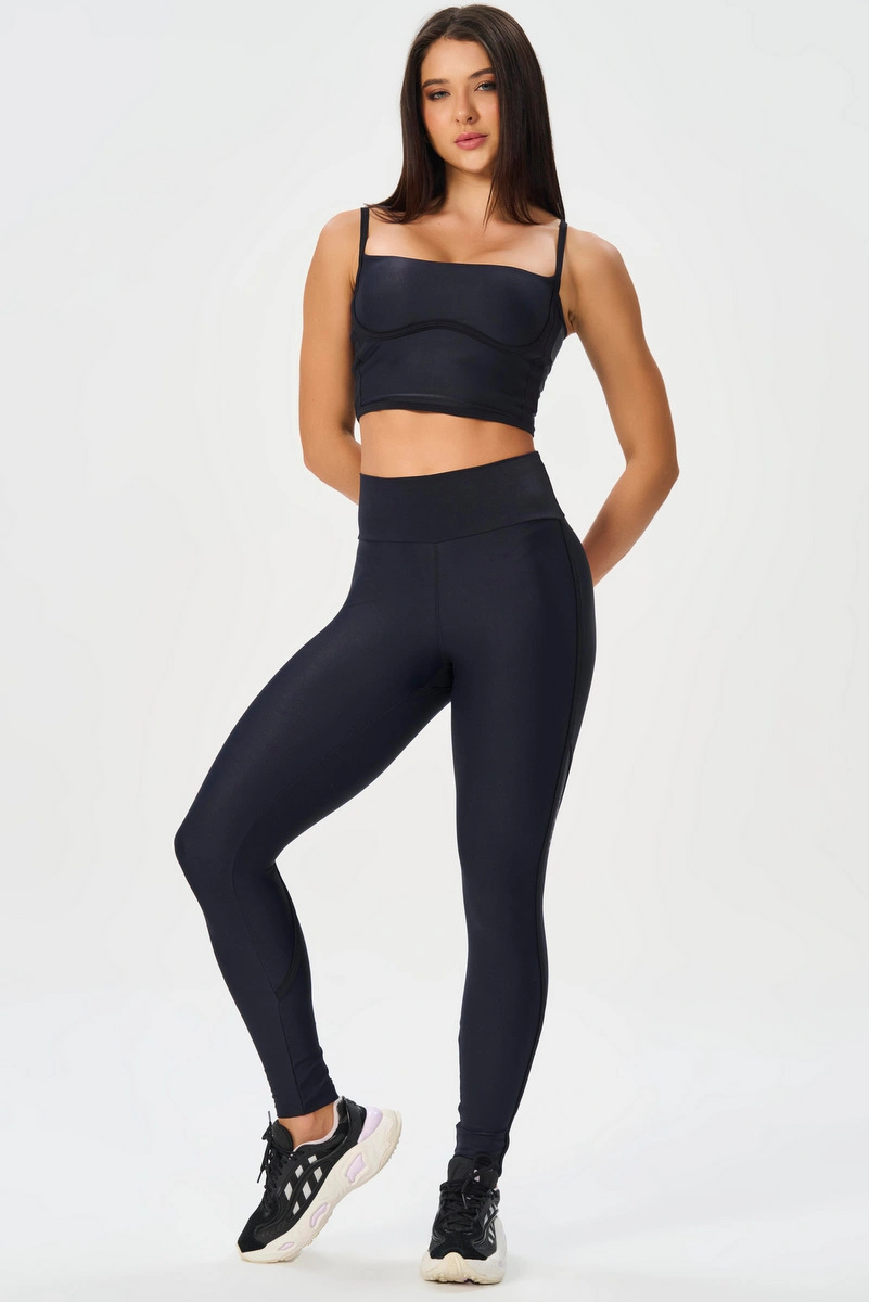 Lets Gym - Black Harmony Leggings - 2957PT