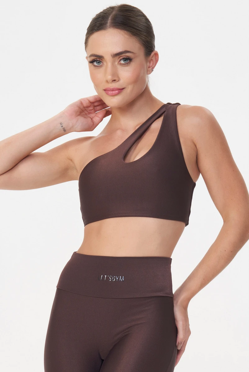 Lets Gym - Sports bra Impact One Coffee - 2961CF