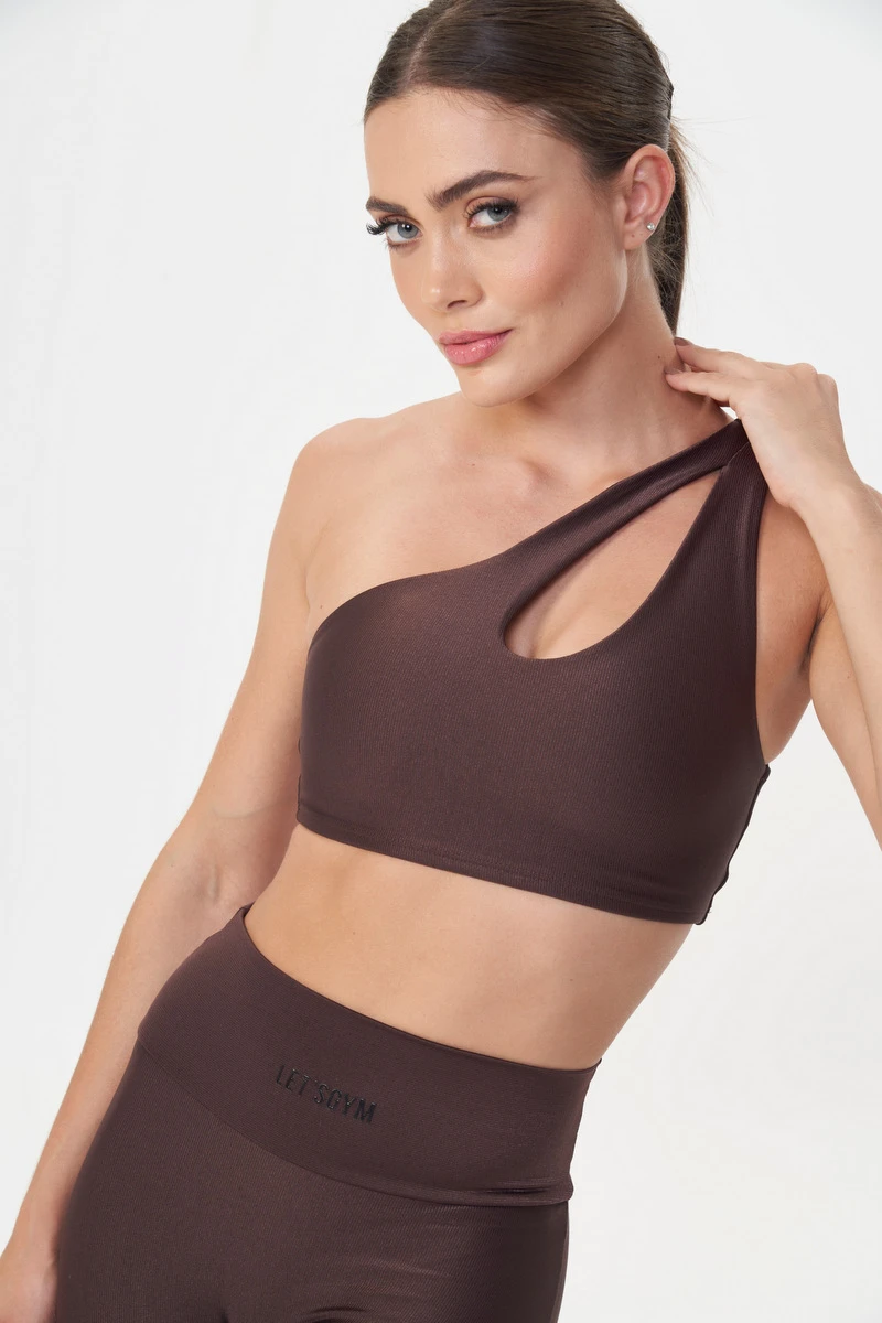 Lets Gym - Sports bra Impact One Coffee - 2961CF