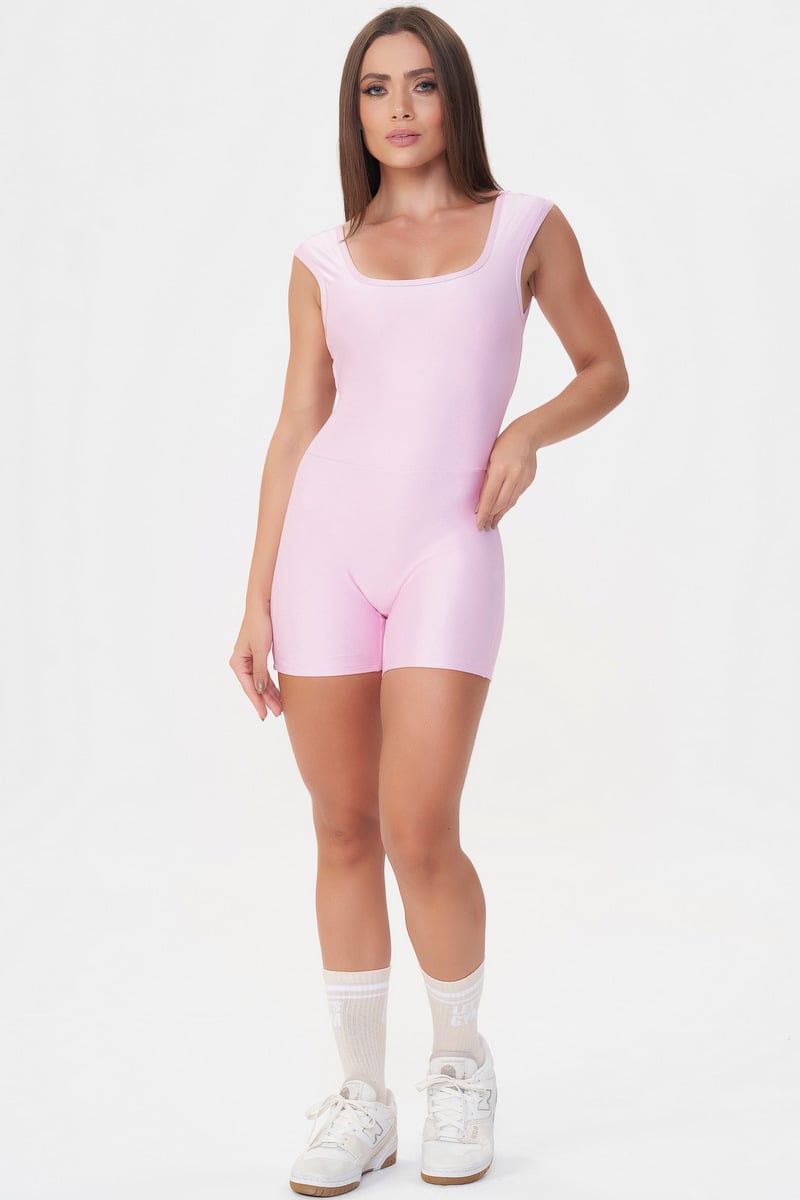 Lets Gym - Romper Equilibrium Calm Rose - 2966CRS
