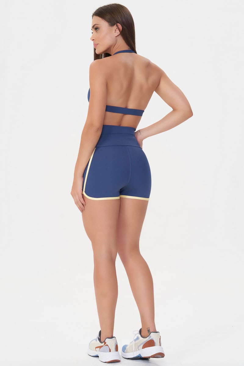 Lets Gym - Sports bra Vibe Azul Indigo - 3020AZI Lets Gym - Sports bra Vibe Azul Indigo - 3020AZI
