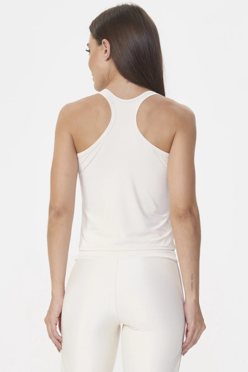 Lets Gym - Tank Shirt Ease Off White - 3026OFW