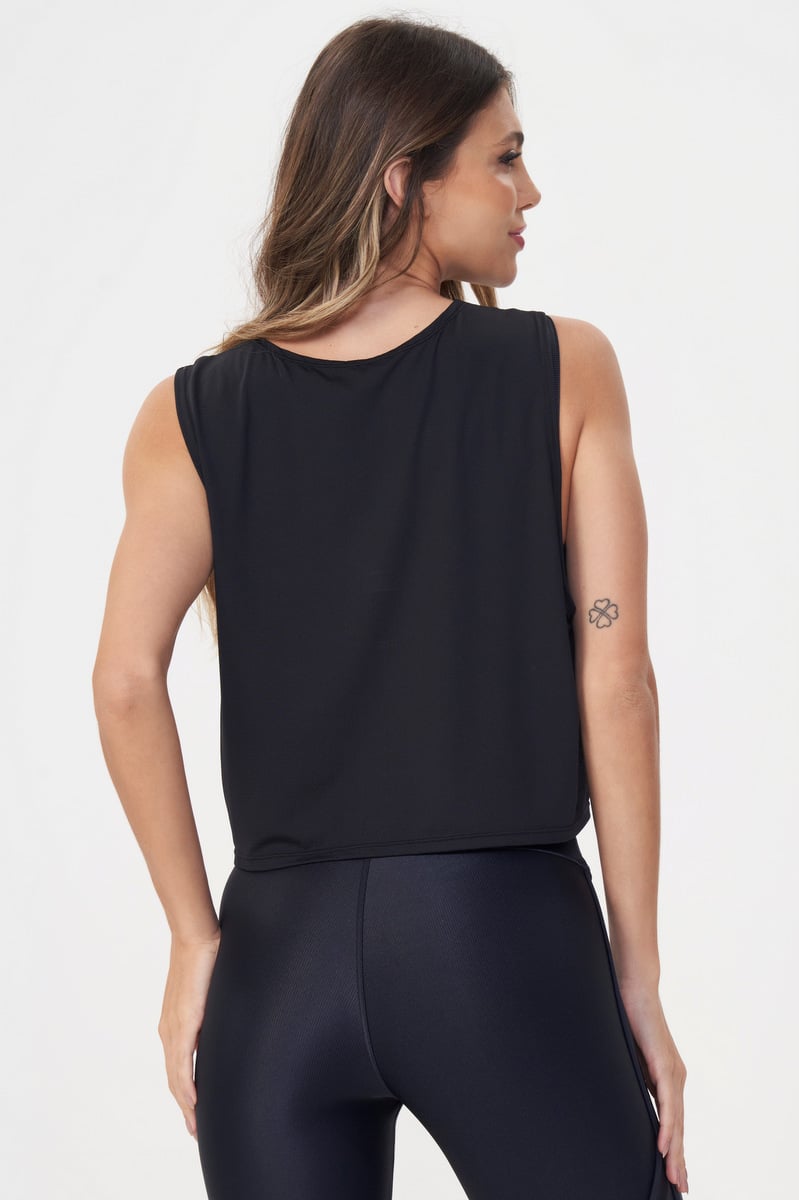 Lets Gym - Tank Shirt Box Basic Black - 3027PT
