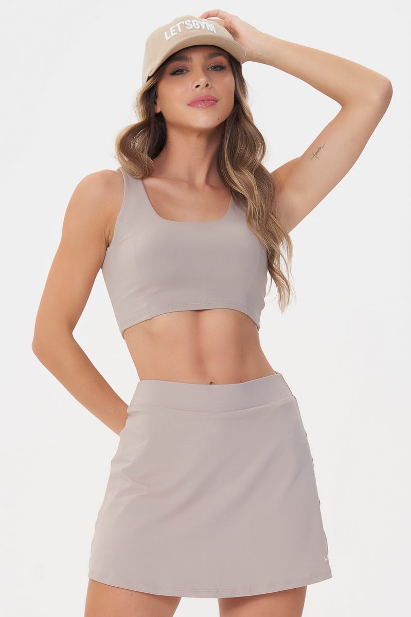 Lets Gym - Cropped Slate Nude - 3056ND
