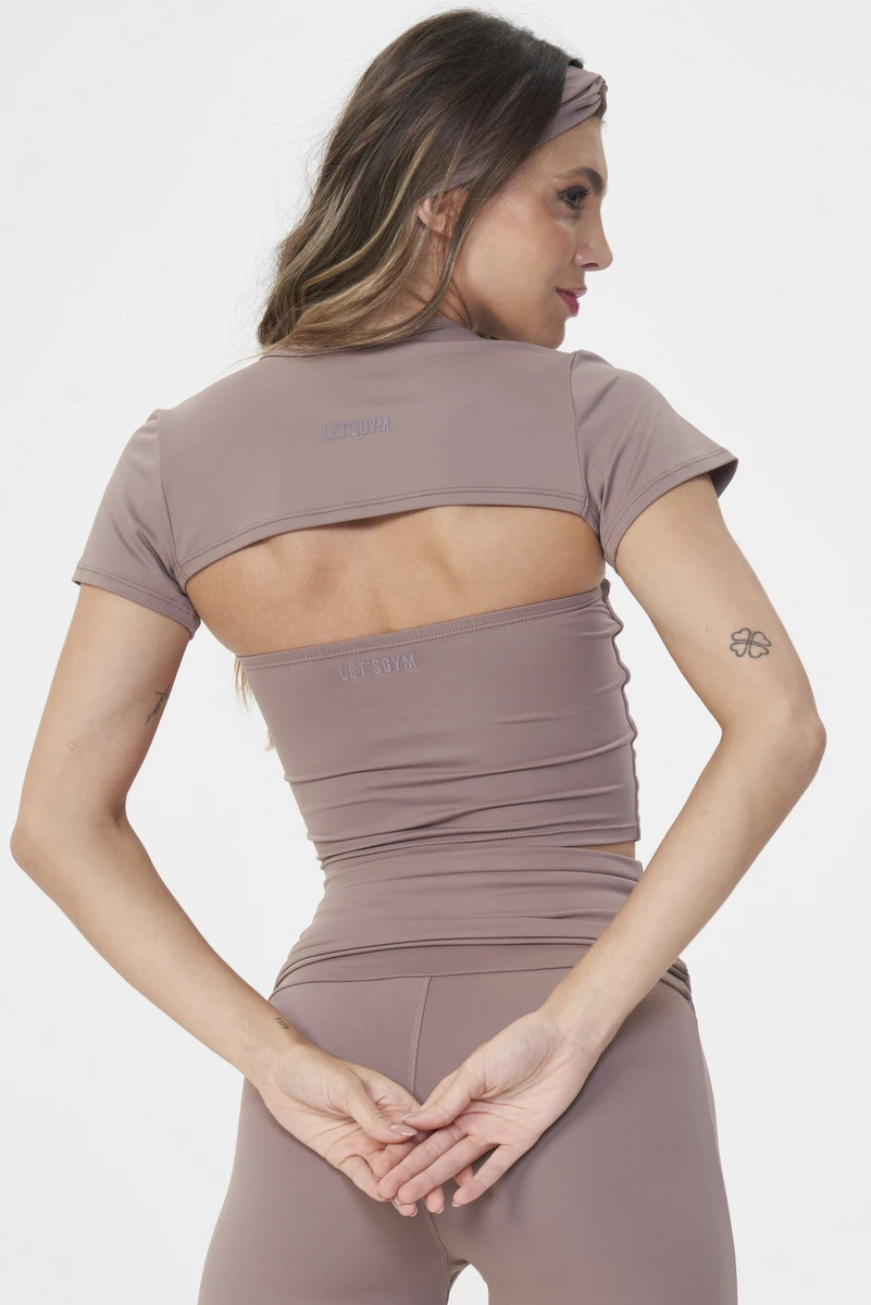 Lets Gym - Micro Cropped Beyond Hazelnut - 3073AVL