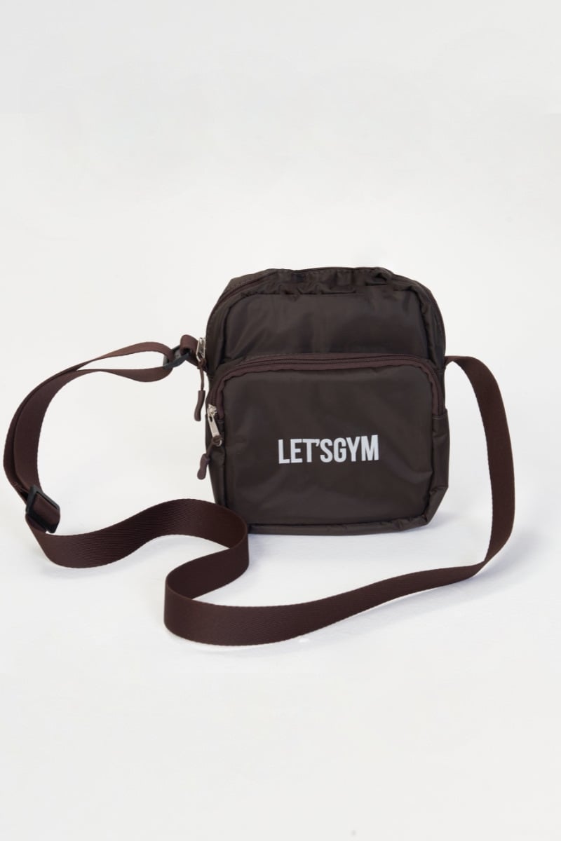 Lets Gym - Bolsa Tiracolo Letsgym Coffee - 3053CF Lets Gym - Bolsa Tiracolo Letsgym Coffee - 3053CF