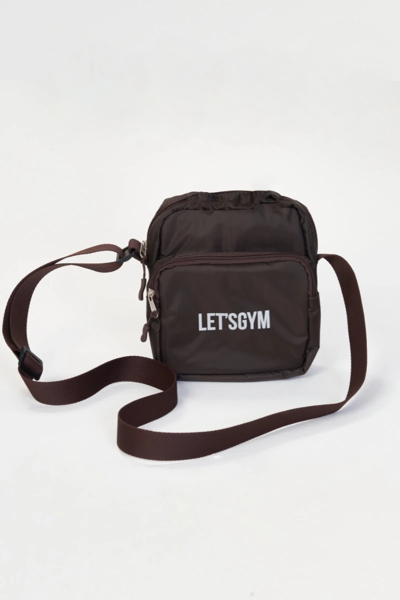 Lets Gym - Letsgym Coffee Shoulder Bag - 3053CF