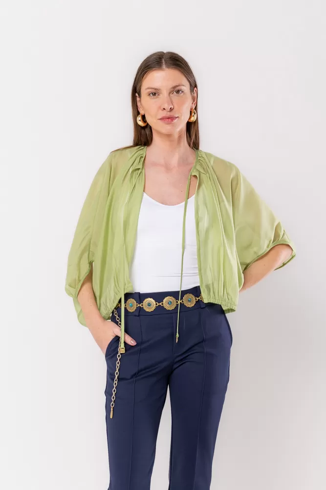 Hidrogênio - MATCHA PLEATED JACKET - 20484403 Hidrogênio - MATCHA PLEATED JACKET - 20484403