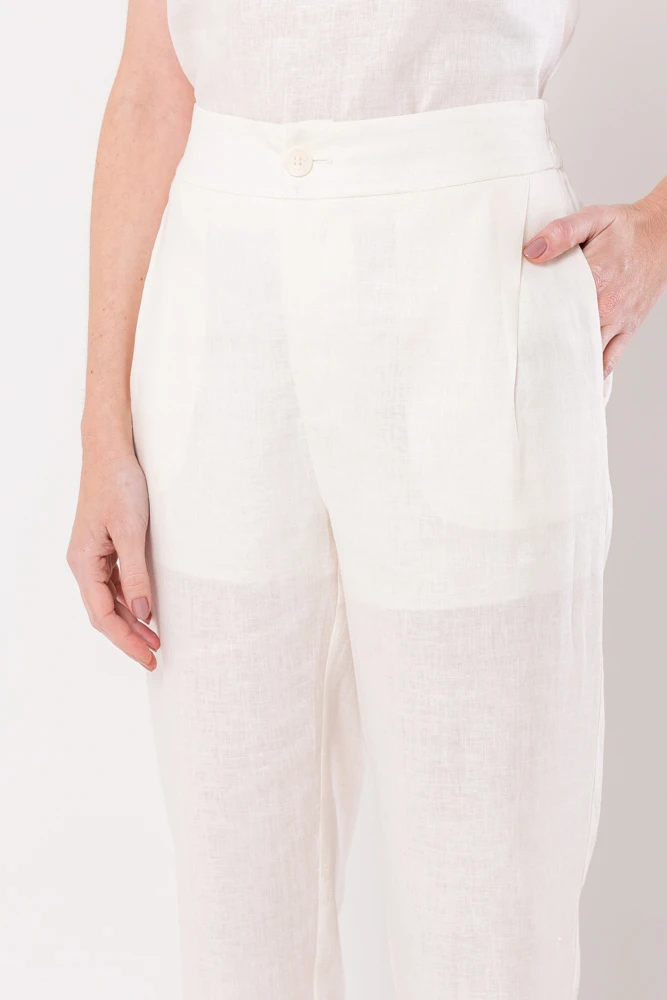 Hidrogênio - MOM NANA OFF-WHITE PANTS - 19804018 Hidrogênio - MOM NANA OFF-WHITE PANTS - 19804018