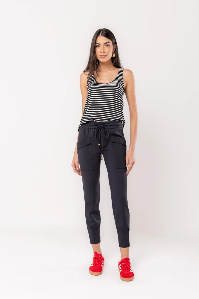 Hidrogênio - RAIRA BLACK JOGGER PANTS - 19970001 Hidrogênio - RAIRA BLACK JOGGER PANTS - 19970001