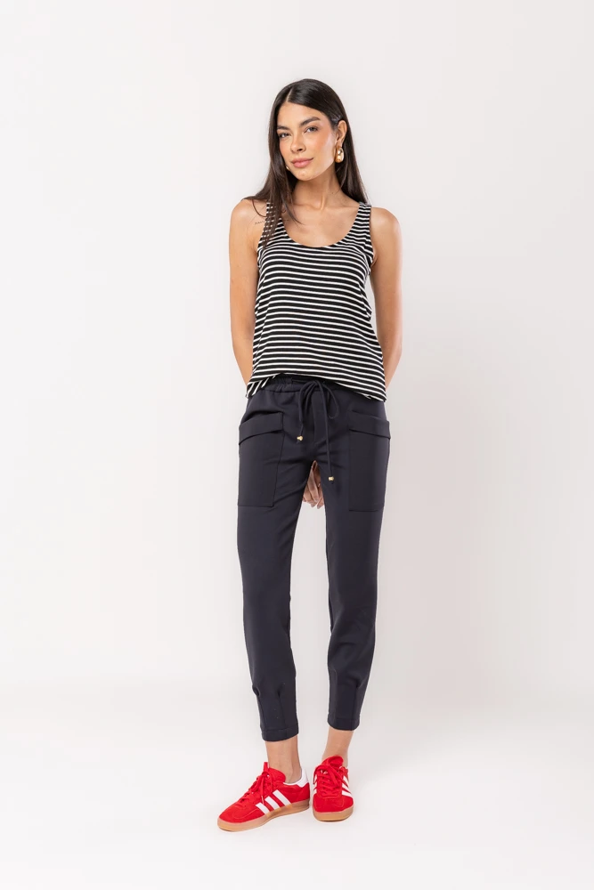 Hidrogênio - RAIRA BLACK JOGGER PANTS - 19970001 Hidrogênio - RAIRA BLACK JOGGER PANTS - 19970001
