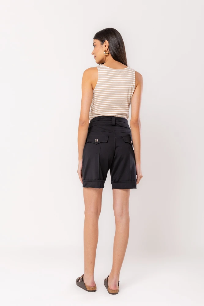 Hidrogênio - NATURAL RIBBED STRIPED TANK TOP - 20512182 Hidrogênio - NATURAL RIBBED STRIPED TANK TOP - 20512182