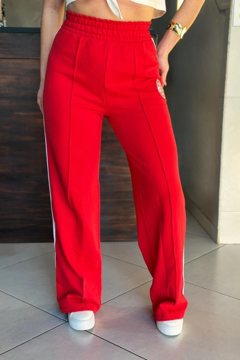 LANÇA PERFUME - Wide Leg Pants High Waist Blouse Lança Perfume - 3189