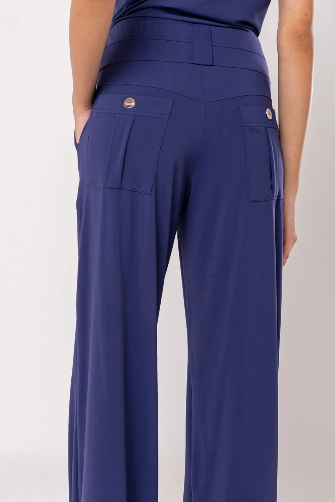 Hidrogênio - IDALIA PANTALONA NAVY PANTS - 19601004