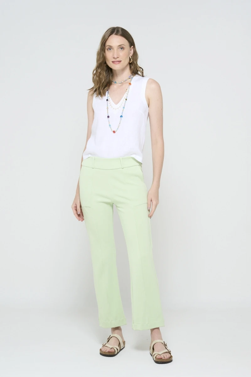 Hidrogênio - ANTONIETA WATER GREEN PANTS - 19498157 Hidrogênio - ANTONIETA WATER GREEN PANTS - 19498157