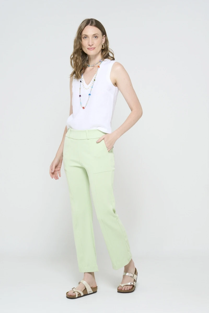 Hidrogênio - ANTONIETA WATER GREEN PANTS - 19498157 Hidrogênio - ANTONIETA WATER GREEN PANTS - 19498157