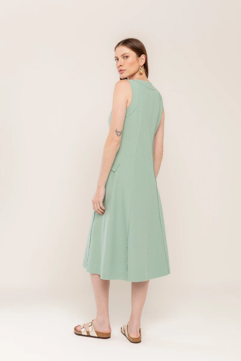 Hidrogênio - DRESS WITH CUTOUTS AND FUJI LAPEL - 20501594 Hidrogênio - DRESS WITH CUTOUTS AND FUJI LAPEL - 20501594