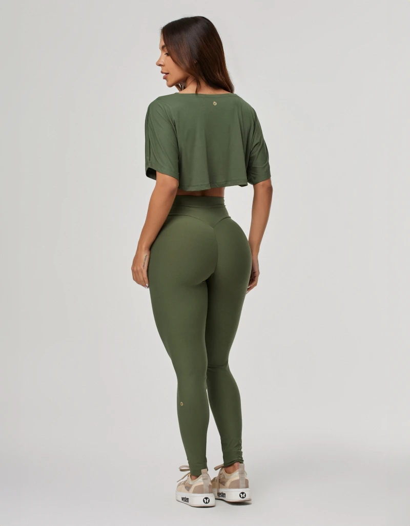 Vestem - Dry Fit Short Sleeve T-Shirt Set Green Croco - BMC831.PE.C0292