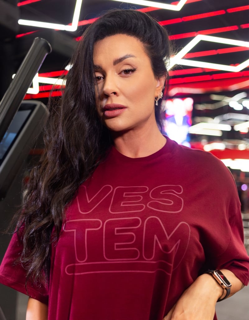 Vestem - Camiseta Oversized Feminina Legacy Vermelho Licor - BMC833.PE.C0687