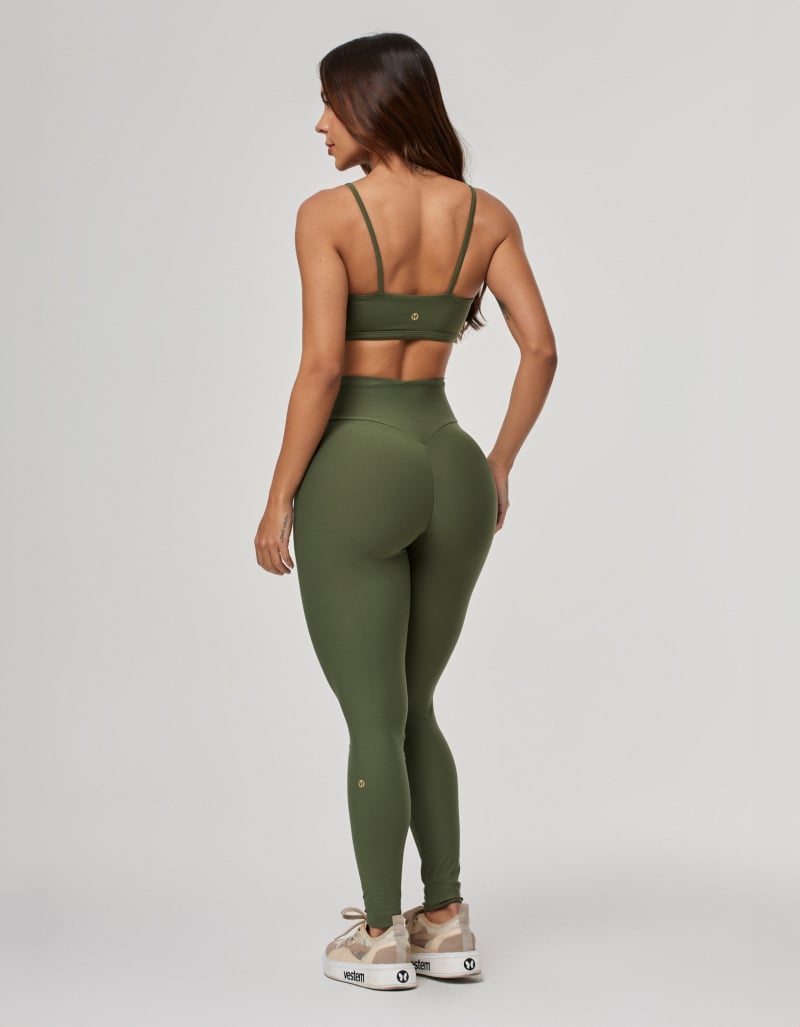 Vestem - Legging Empina Invisível Set Verde Croco - FS1540.PE.C0292