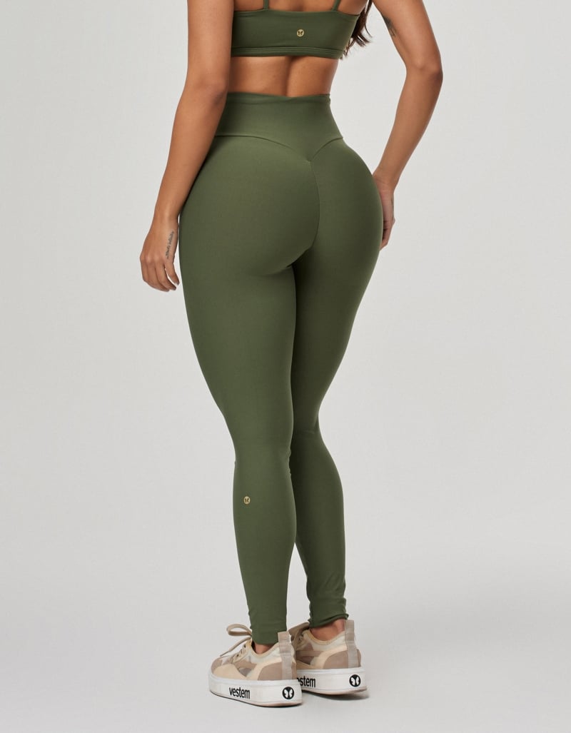 Vestem - Legging Empina Invisível Set Verde Croco - FS1540.PE.C0292