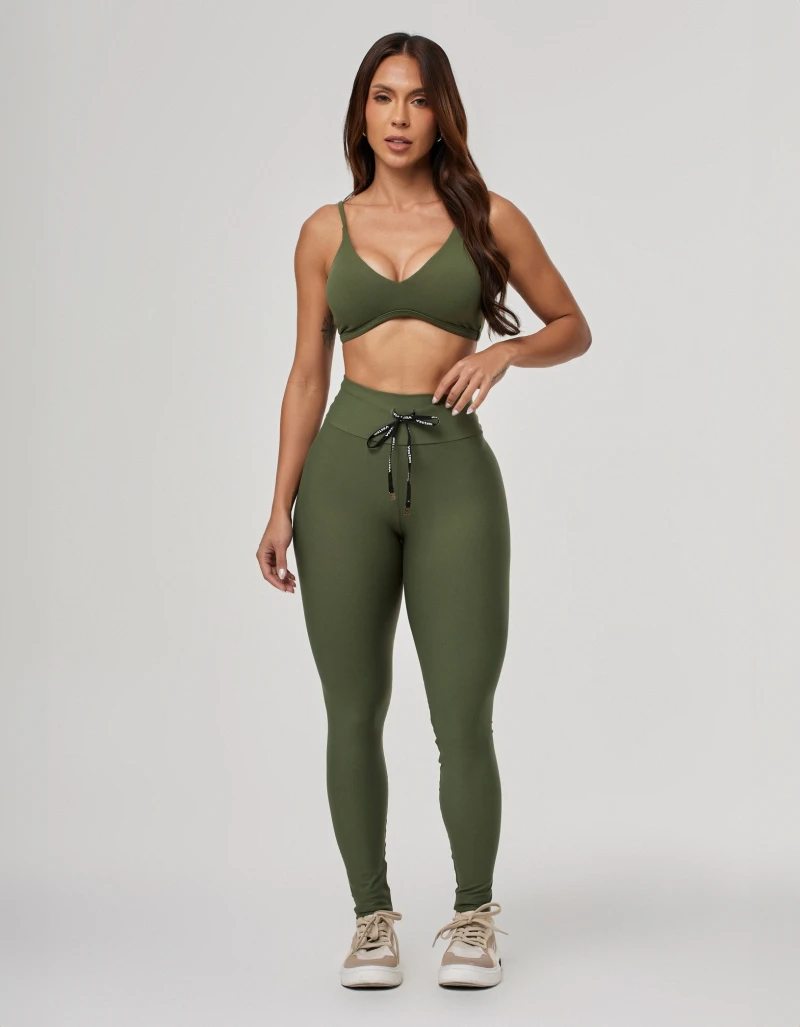 Vestem - Invisible Empina Legging Set Green Croco - FS1540.PE.C0292
